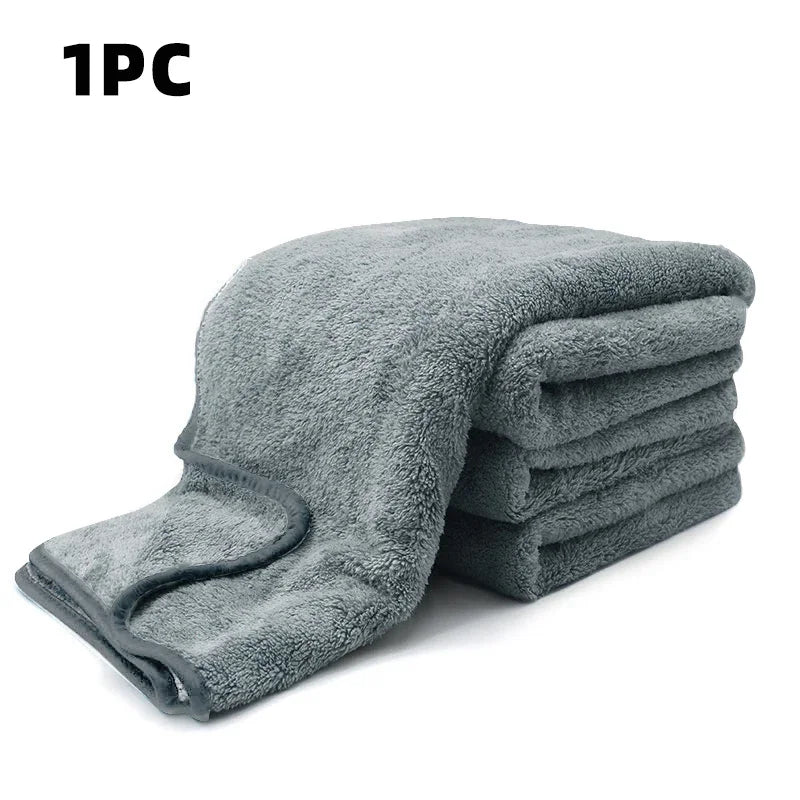 HWZXYXGS Multi Sizes Car Microfiber Towel Upgraded Ultra-Soft Auto Drying Cleaning Cloth Super Absorbent Scratch-Free Towels